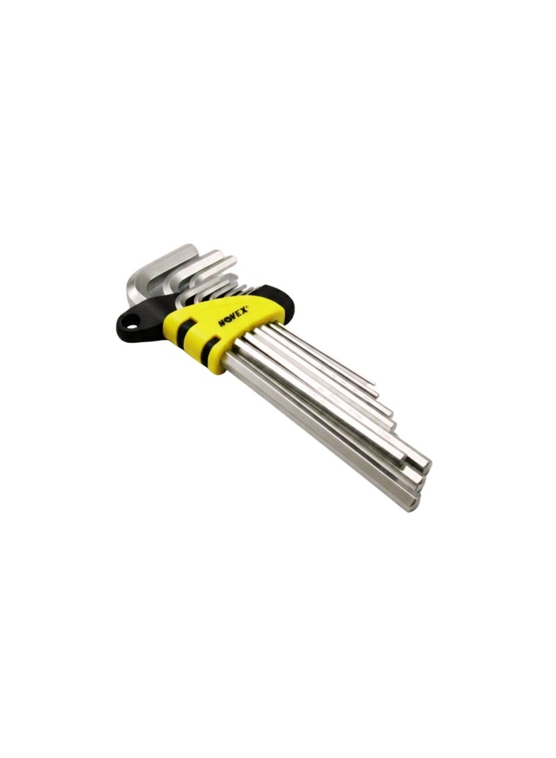 NOVEX NHT-HKS-9 HEX KEY SET (9 PCs) – NOVEX | Precision Screwdriver Set P+S | Micro plated Technology for Durability - Image 4